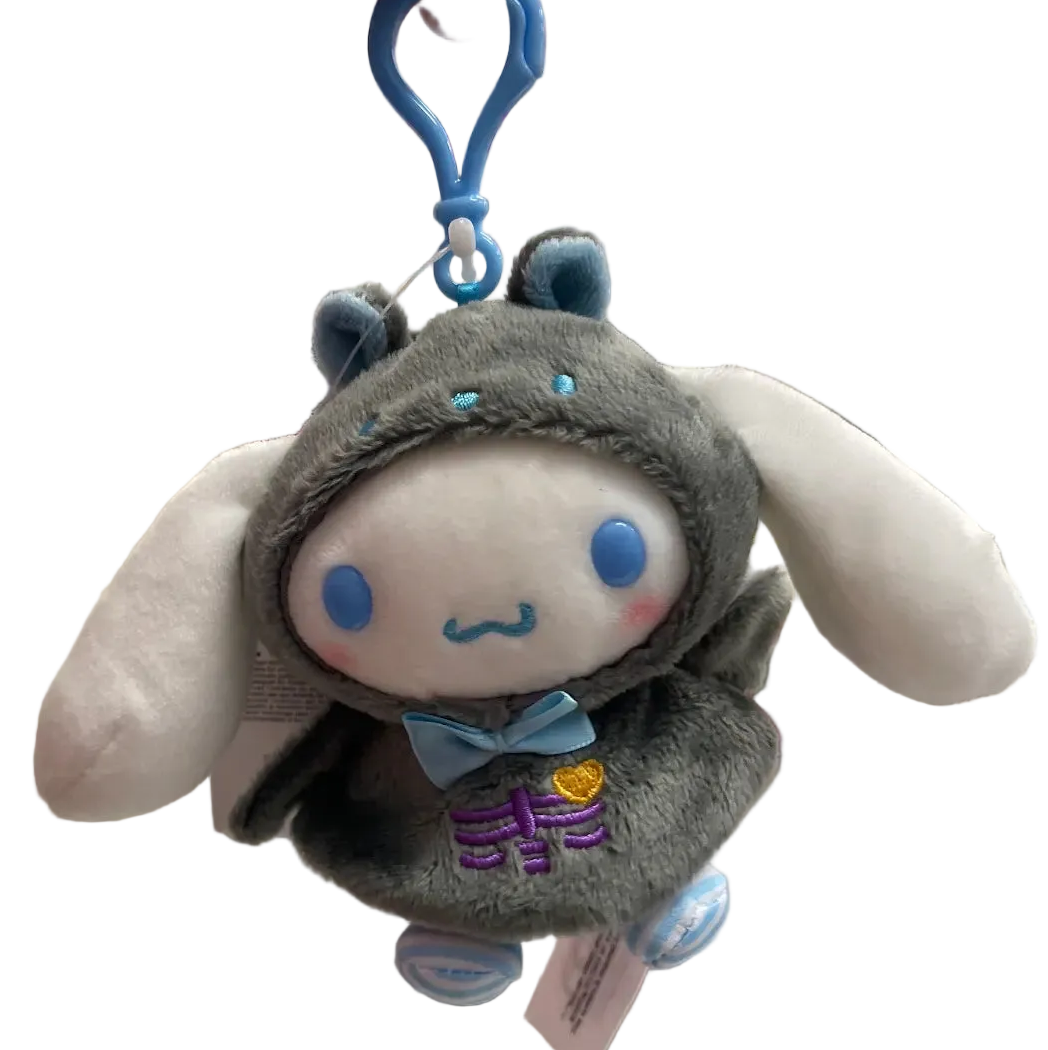 Cinnamoroll Halloween Bat Mascot Clip On