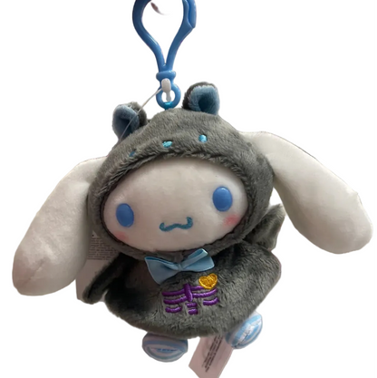 Cinnamoroll Halloween Bat Mascot Clip On