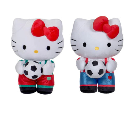 Hello Kitty USA & Mexico Soccer Jersey 6" Plush