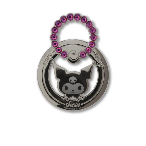 Sonix x Kuromi Rhinestone Magnetic Ring