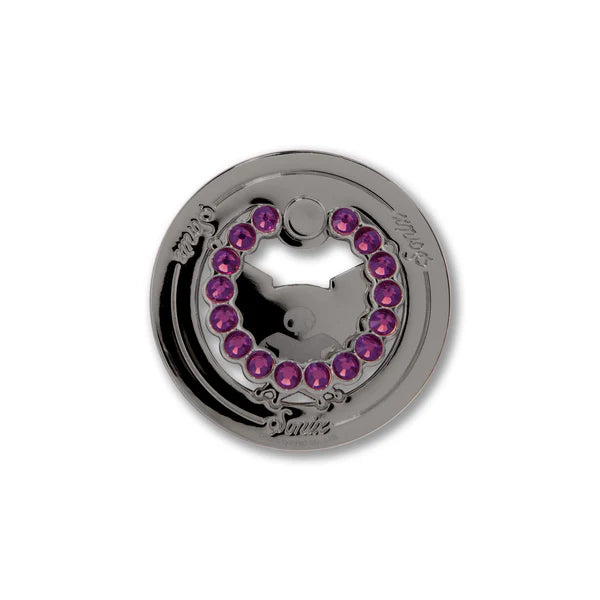 Sonix x Kuromi Rhinestone Magnetic Ring