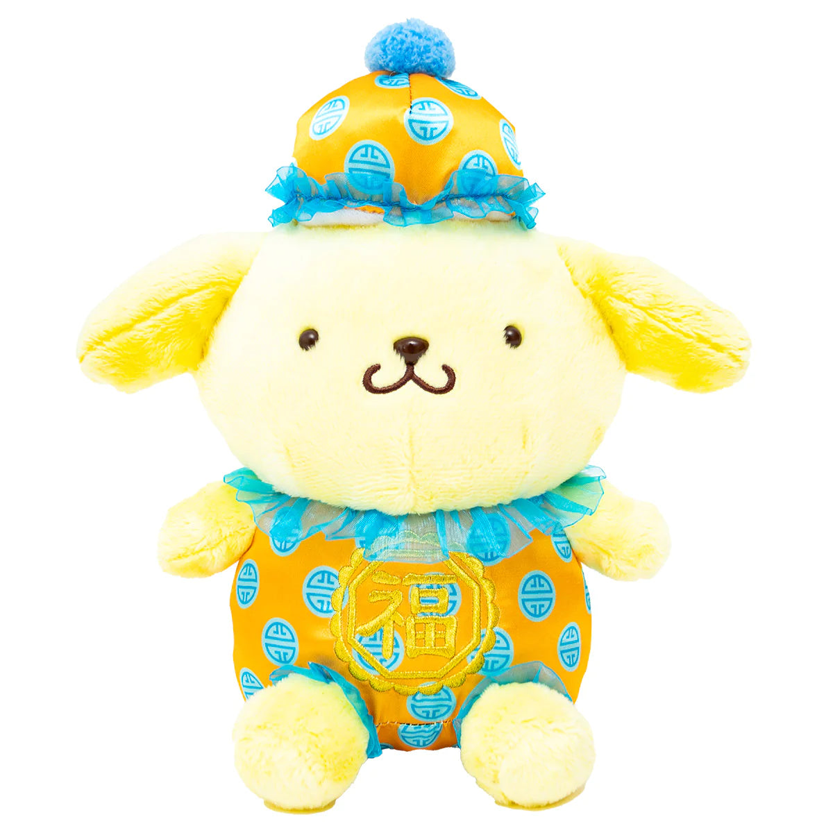 Pompompurin Chinese New Year Dress 10" Plush