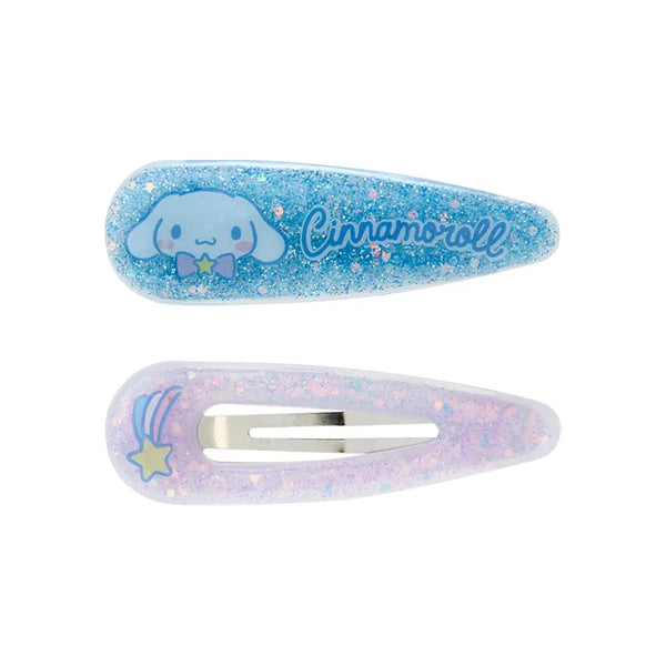 Sanrio Characters Glitters Hair Clip Set