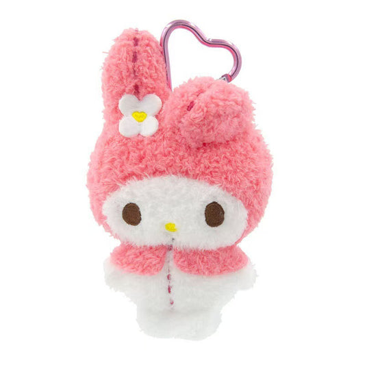 My Melody Line Art Mascot Keychain