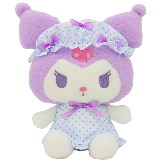 Kuromi Nightcap with Ribbon 9" Plush