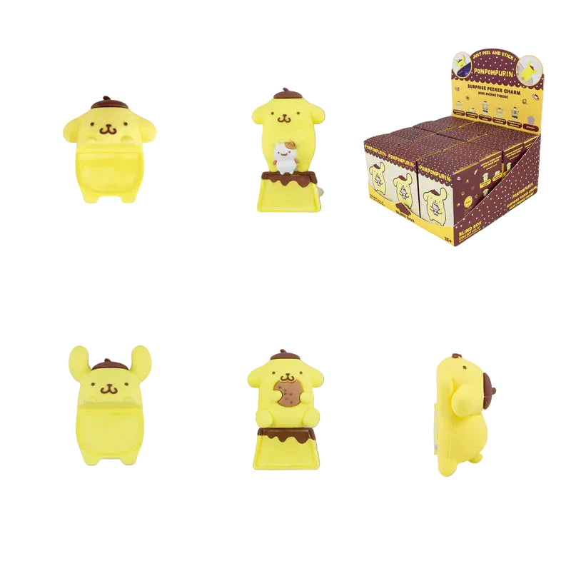 Sonix x Pompompurin and Friends Peeker Charm Blind Box