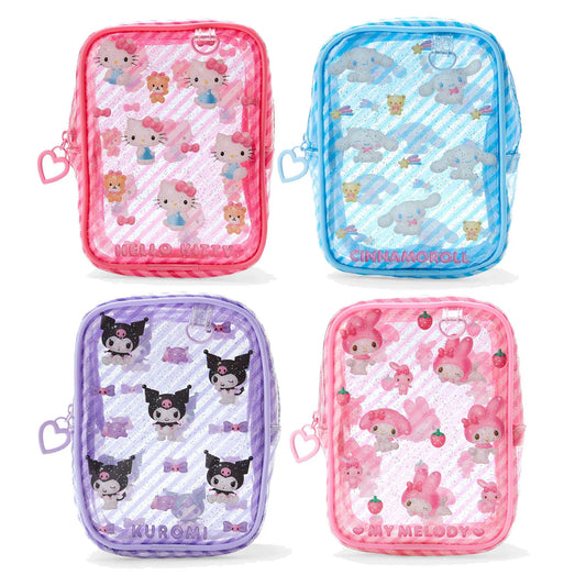 Sanrio Characters Clear Mini Zipper Pouch