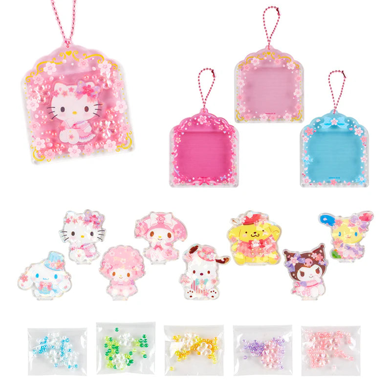 Sanrio Characters Pack Yourself Keychain Flower Crown