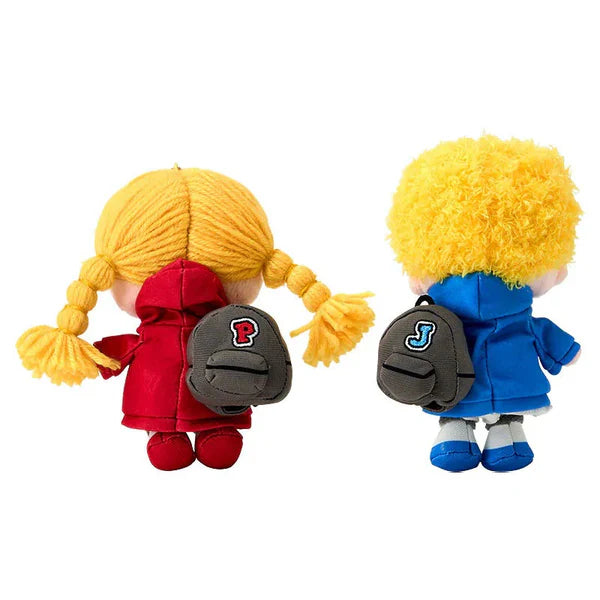 Patty & Jimmy Look Keychain with Mascot