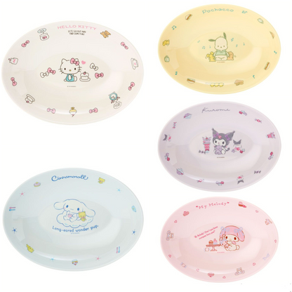 Sanrio Characters Curry and Pasta Plate