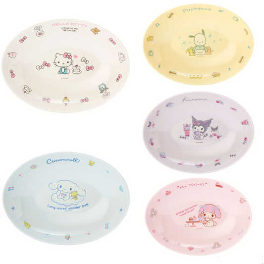 Sanrio Characters Curry and Pasta Plate