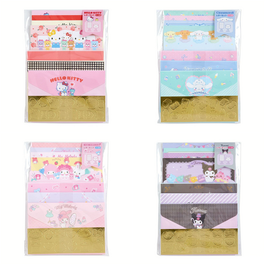 Sanrio Characters Letter Set