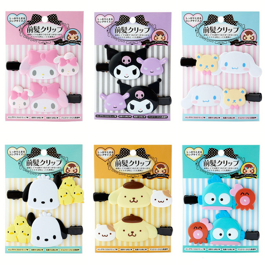 Sanrio Characters and Friends Bangs Clip Set