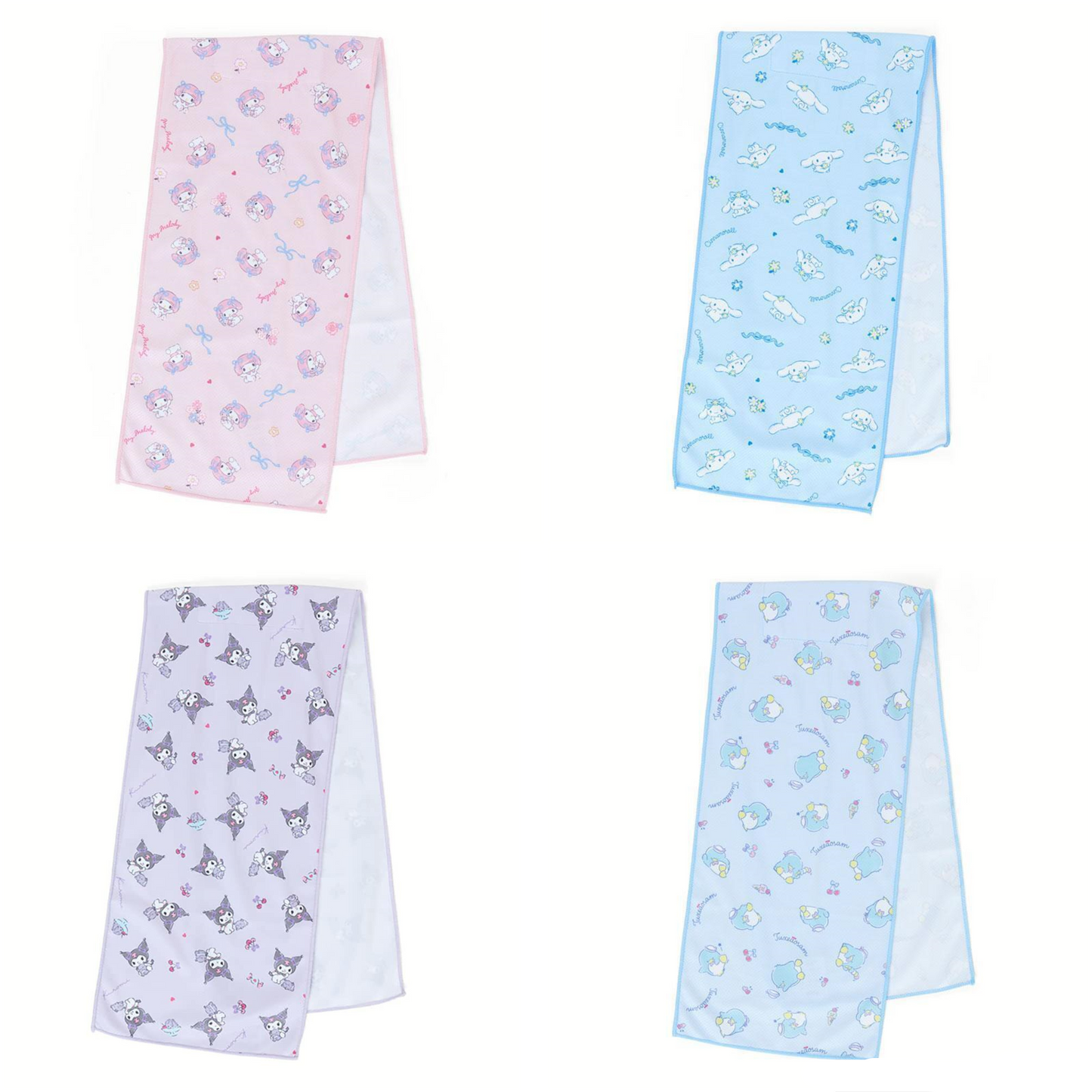 Sanrio Characters Cool Scarf w Pocket