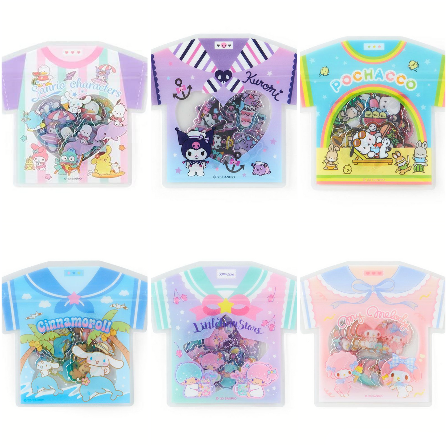 Sanrio Characters T-Shirt Stickers