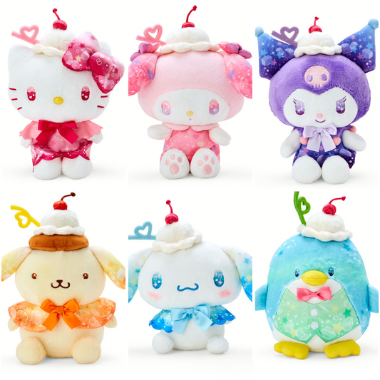 Sanrio Characters Soda Float Plush