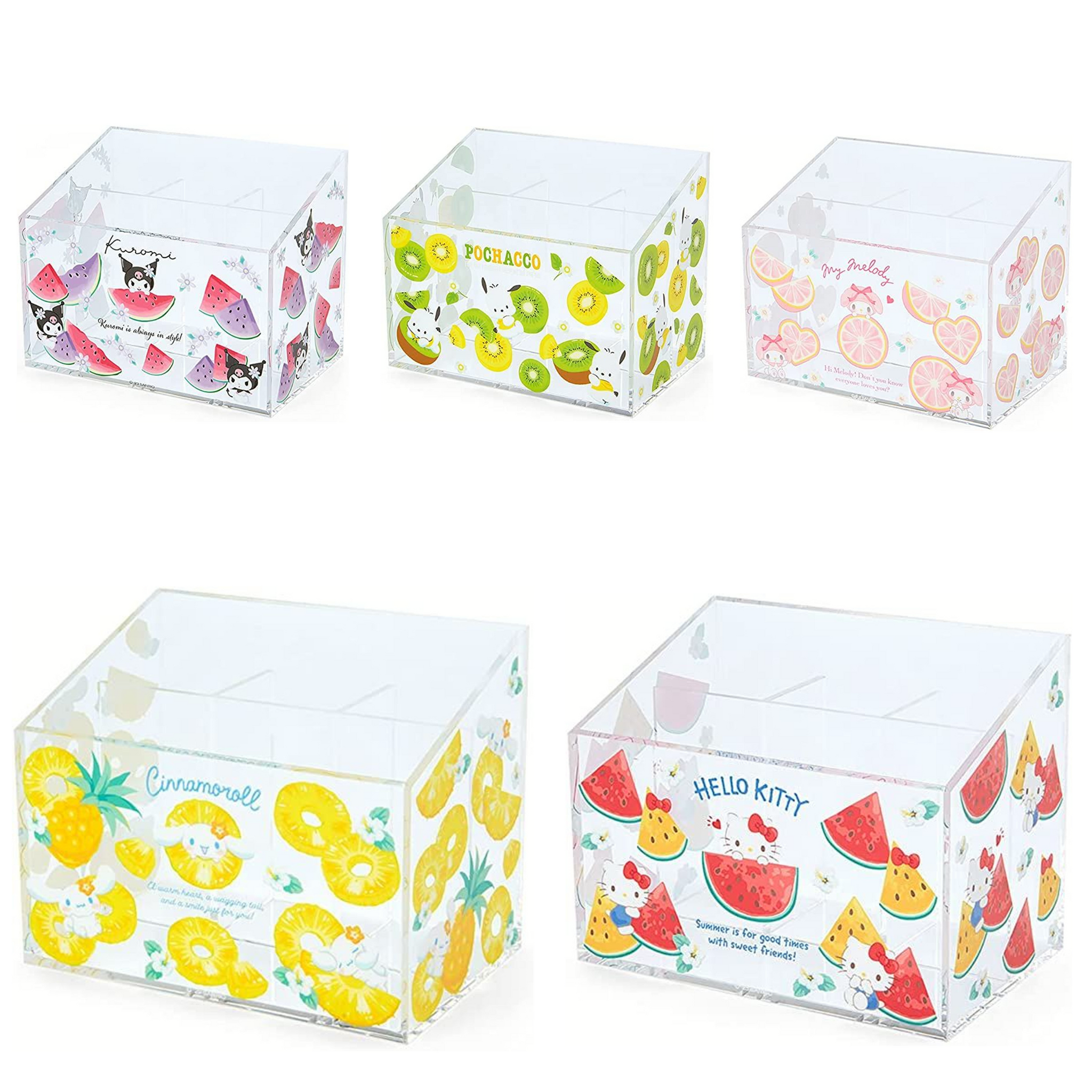 Sanrio Characters Fruit Pen Stand