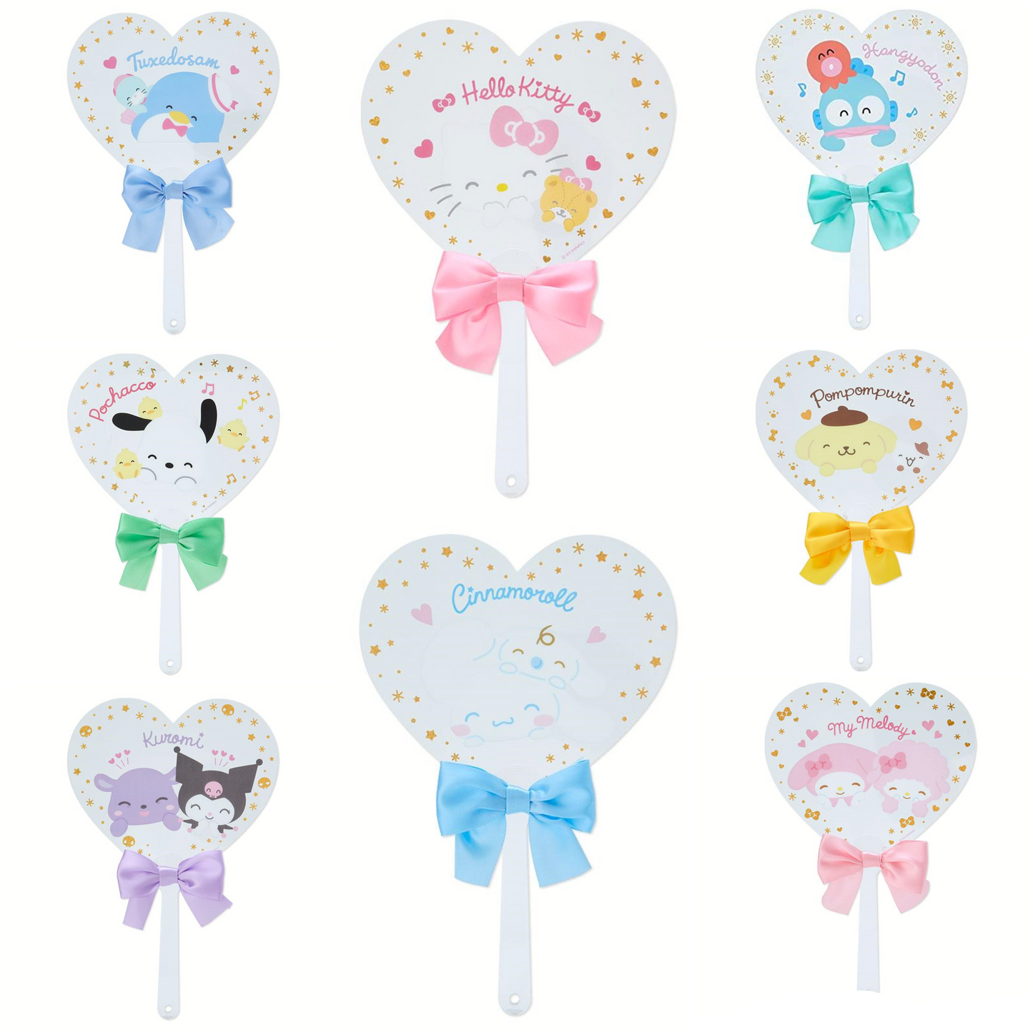 Sanrio Characters Smile Mini Fan