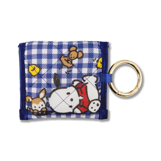 Sonix x Pochacco Gingham Earbud Pouch