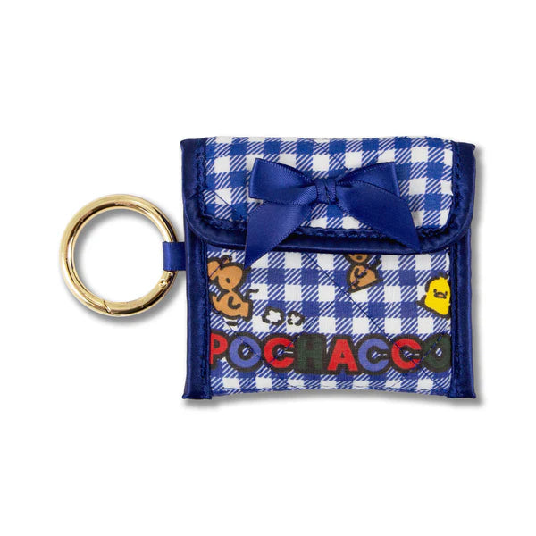 Sonix x Pochacco Gingham Earbud Pouch