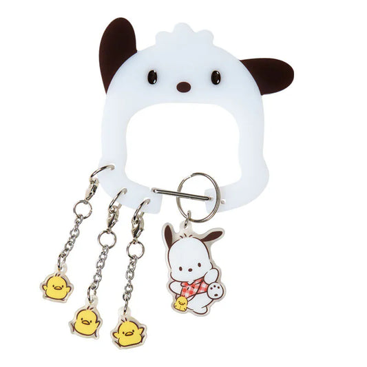 Pochacco Pi-chans Carabiner with Charms