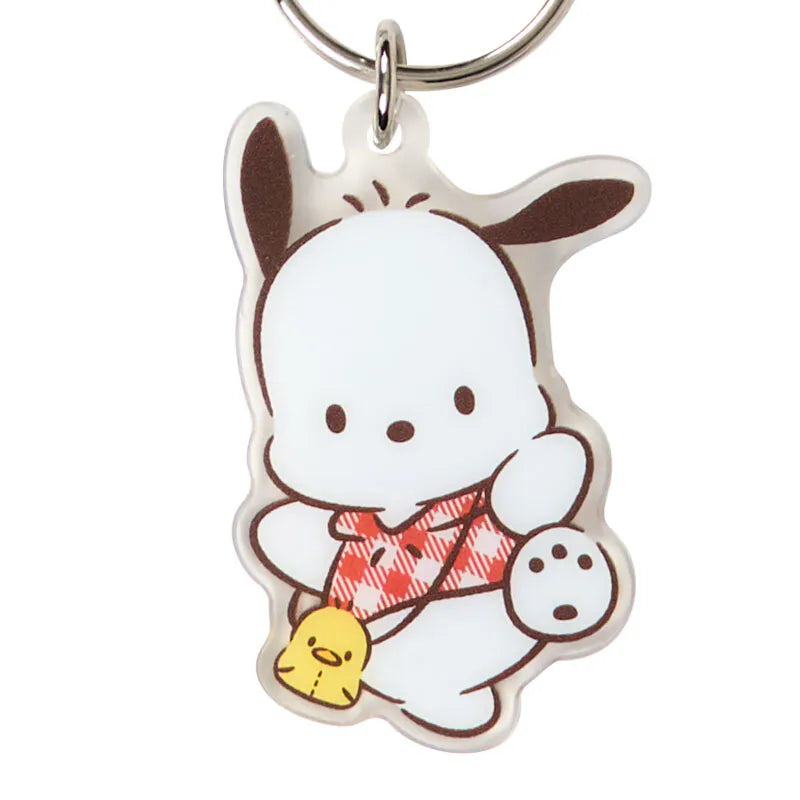 Pochacco Pi-chans Carabiner with Charms
