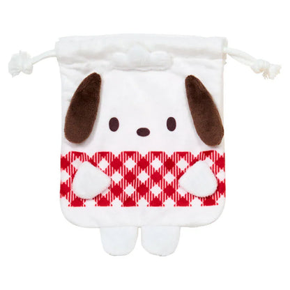 Pochacco Pi-chans Drawstring Bag Set