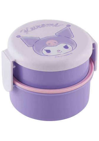 Kuromi Round Bento Lunch Box