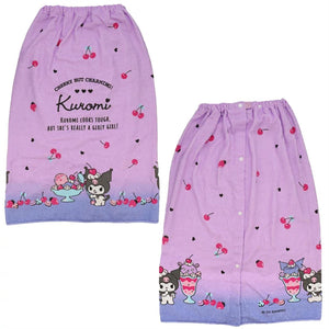 Kuromi Parfait Snap Towel 80