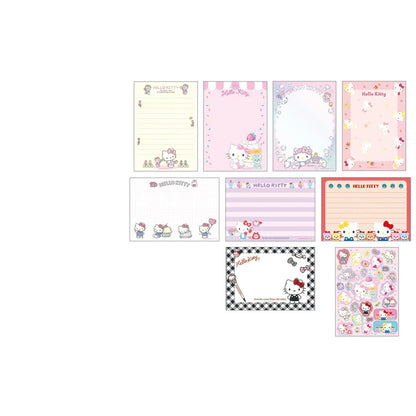 Sanrio Characters 8-Design Memo Pad