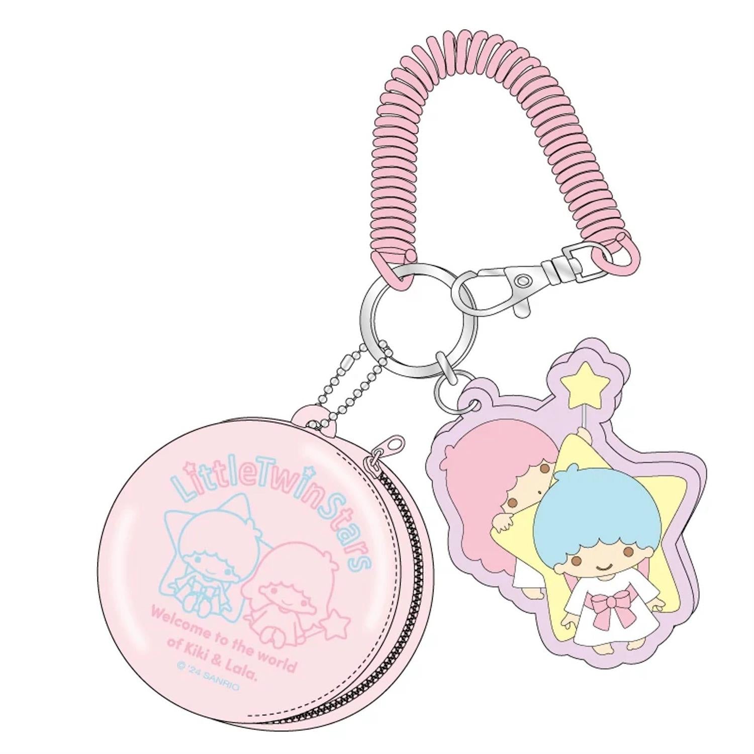 Sanrio Characters Keyring with Mini Case