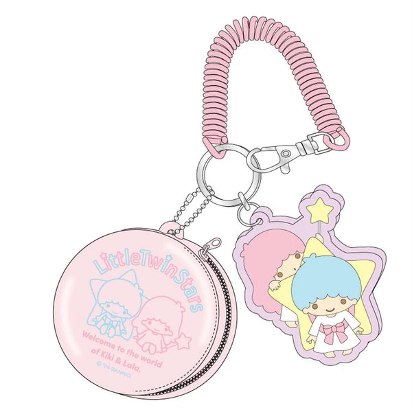 Sanrio Characters Keyring with Mini Case