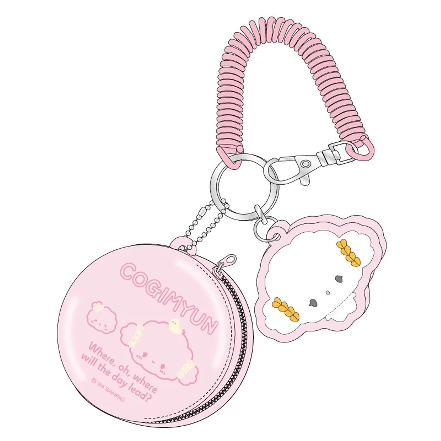 Sanrio Characters Keyring with Mini Case