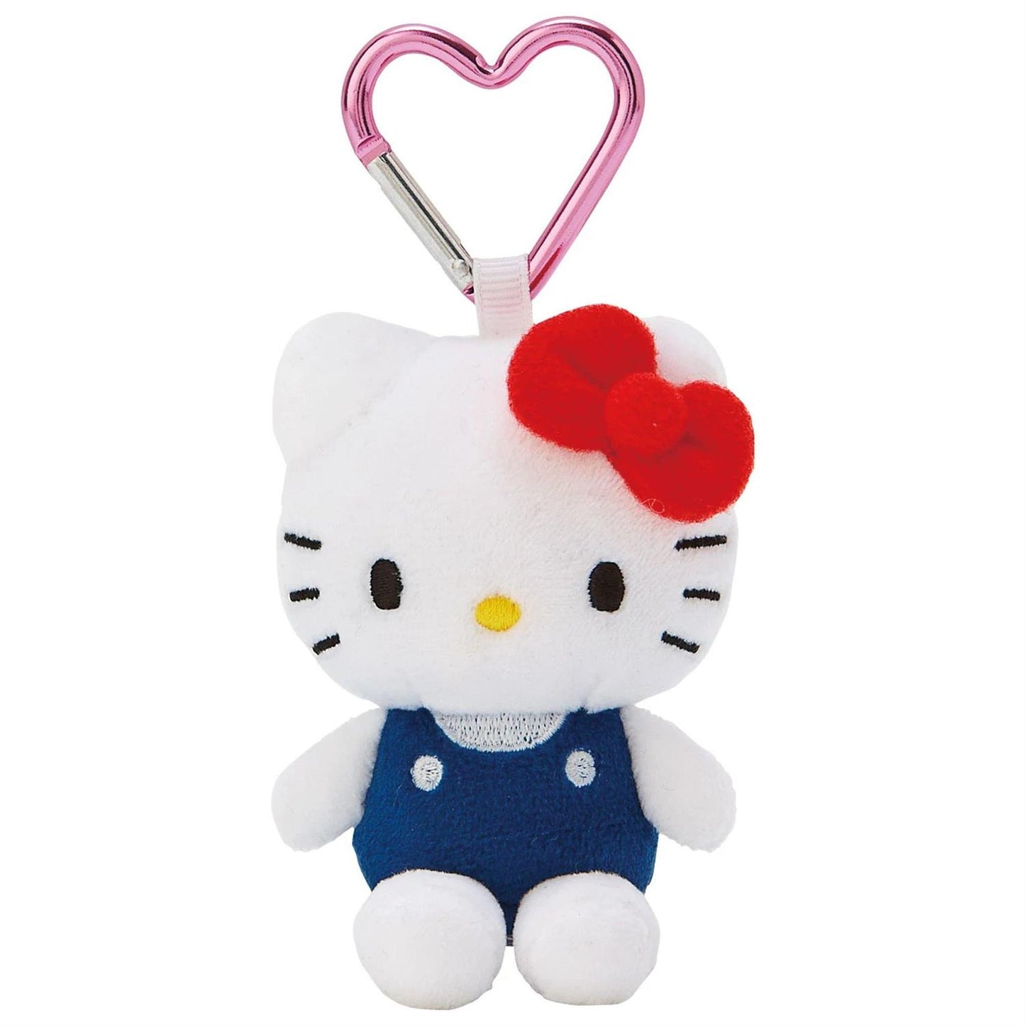 Sanrio Characters Heart Keyring with Mascot