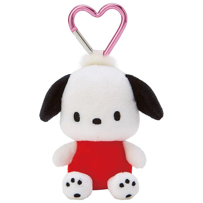 Sanrio Characters Heart Keyring with Mascot