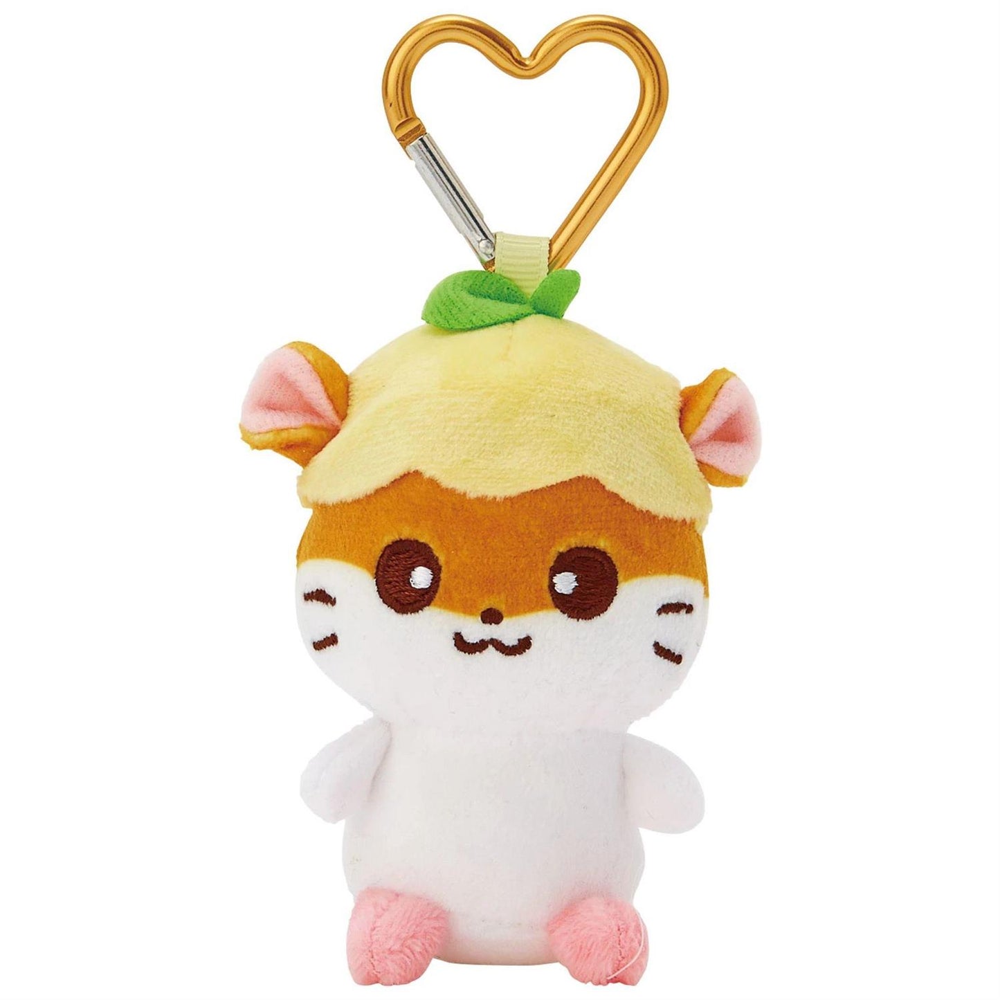 Sanrio Characters Heart Keyring with Mascot