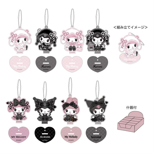 Moonlit Melokuro My Melody and Kuromi Acrylic Stand Blind Box