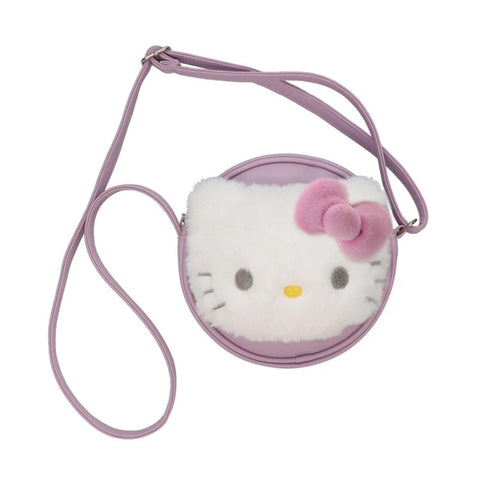 Hello Kitty Face Shoulder Pouch