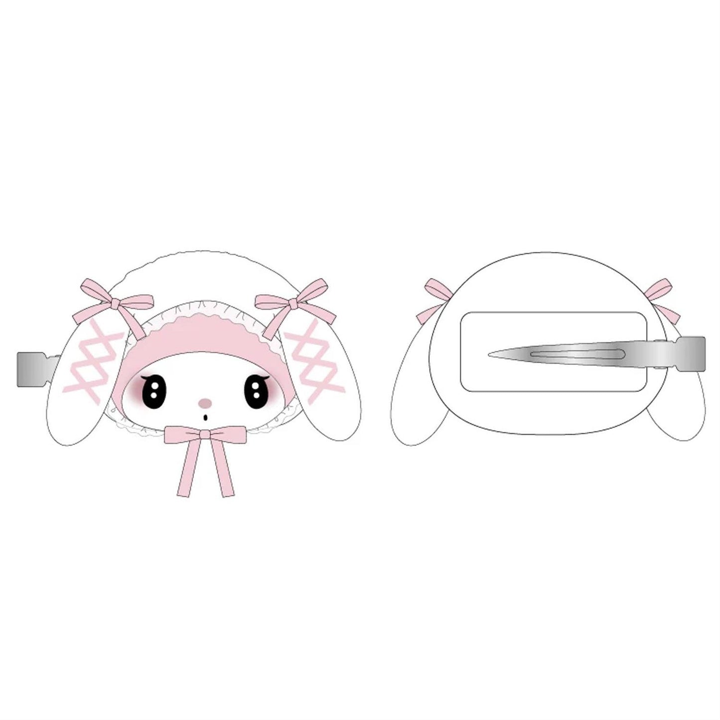 My Melody Moonlit Melokuro Hair Clip