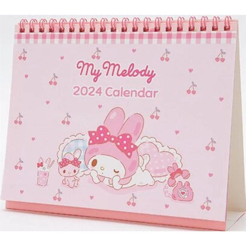 My Melody 2024 Desk Calendar