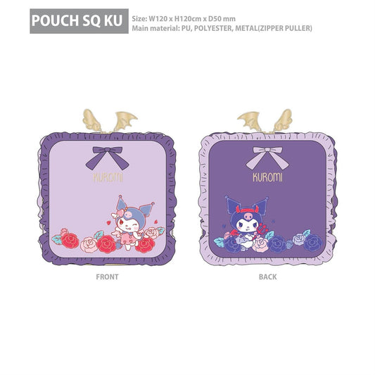 Kuromi Angel Devil Square Pouch