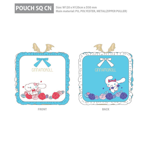 Cinnamoroll Angel Devil Square Pouch