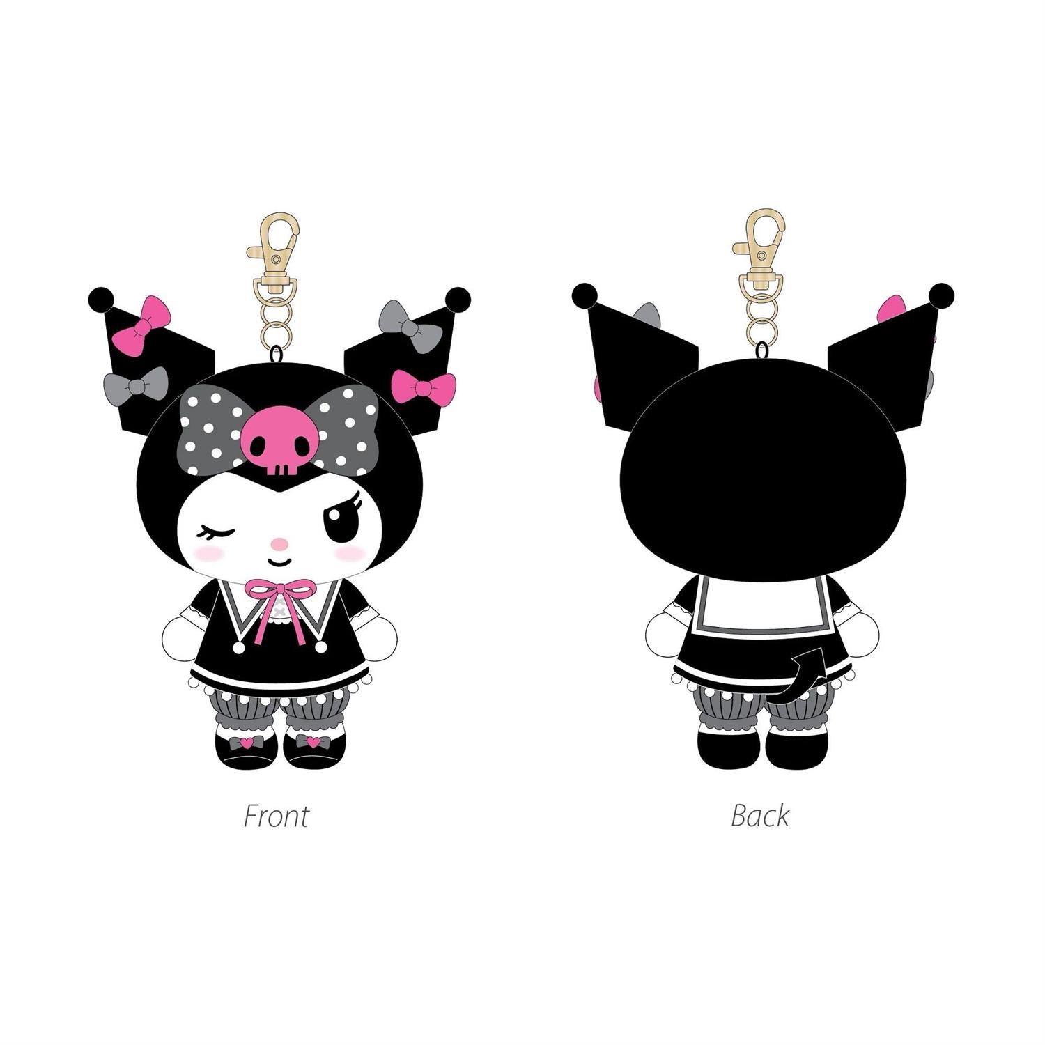 Kuromi Black Mascot Plush