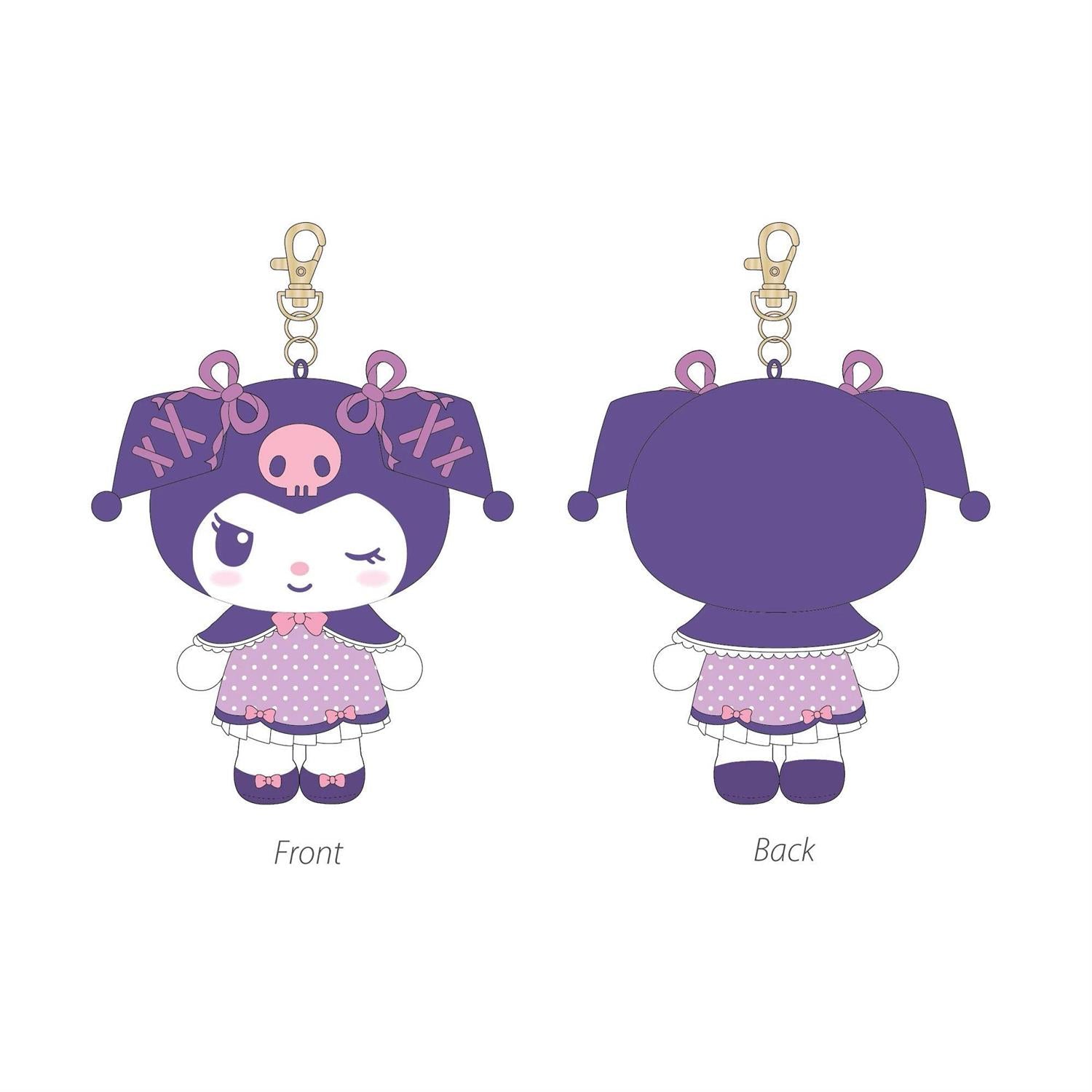 Kuromi Purple Mascot Plush