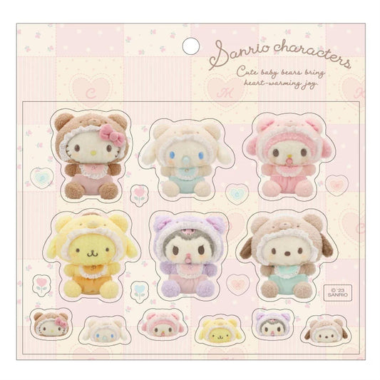 Sanrio Characters Mix Baby Bear Stickers
