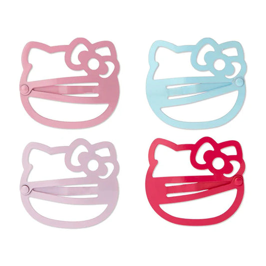 Hello Kitty Face Hair Clips