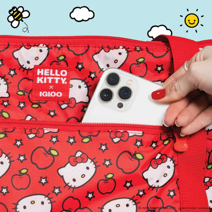 Hello Kitty Apples Medium Packable Puffer