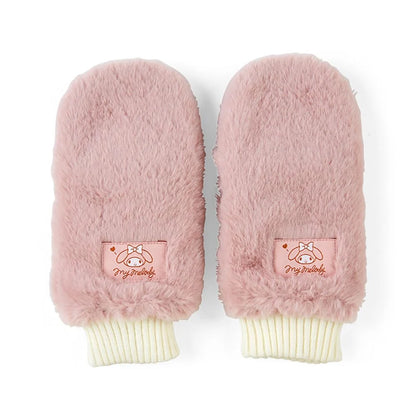 Sanrio Characters Fur Mittens