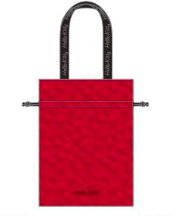Hello Kitty Pose Red Tote Bag