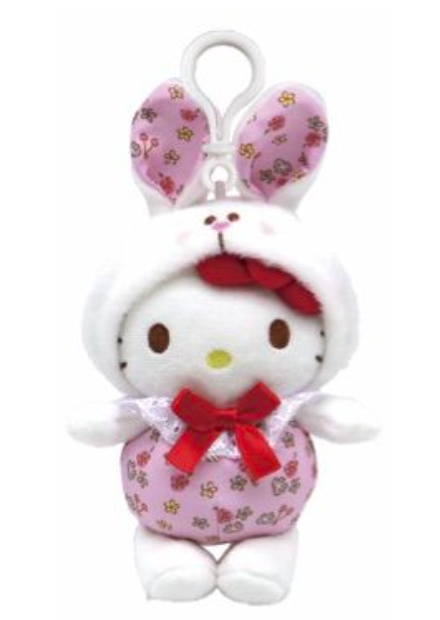 Sanrio Characters Flower Bunny Mascot Clip on